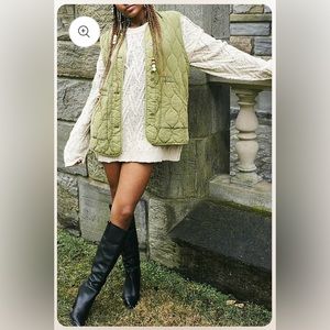NWT Free People Billy Military Vest